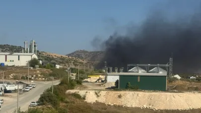 Etil Alkol Üretim Tesisinde Yangın