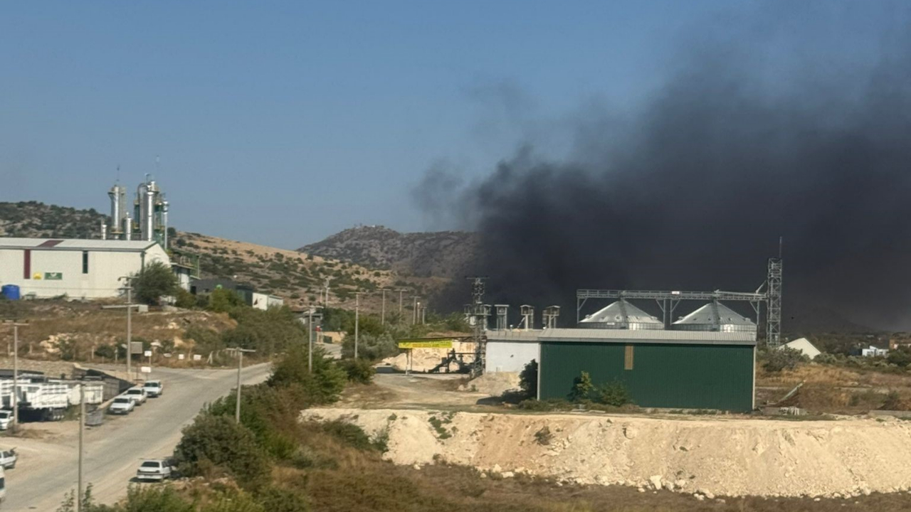 Etil Alkol Üretim Tesisinde Yangın