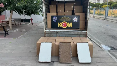 6 Milyonluk Kaçak Sigara Ele Geçirildi