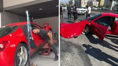 17 Milyonluk Aracı Pert Etti!