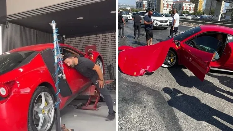 17 Milyonluk Aracı Pert Etti!