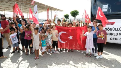 Adana'da 691 Suriyeli Daha Vatanına Döndü