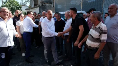 Güngör Geçer Hafta Sonu İlçelerde Yoğun Mesai Gerçekleştirdi