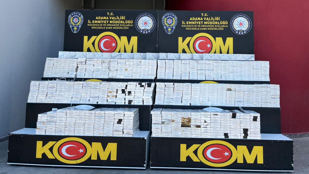 Adana'da Kaçakçılığa Geçit Yok!