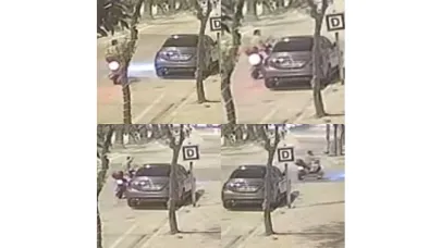 Park Halindeki Aracın Camlarını Kırdı, Polisi Görünce Kaçtı