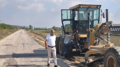 Yumurtalık’ta Yollar Yenileniyor