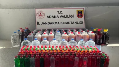 Yarım Ton Kaçak Alkol Ele Geçirildi:3 Gözaltı
