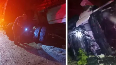 Feci Kaza:Sürücü Yaralandı,Eşi Öldü