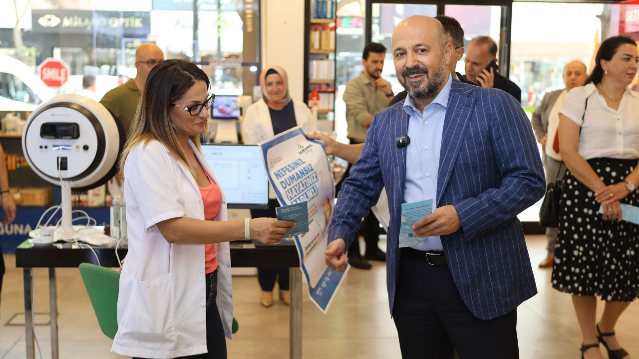 Nacar, ‘Sigarayı  Bırak’ Etkinliğine Katıldı