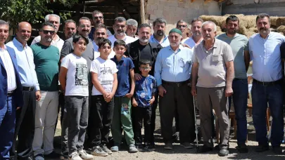 AK Parti İl Başkanı Dağlı, Tufanbeyli’de Vatandaşlarla Buluştu