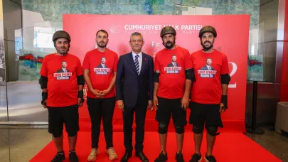 “Özgürlük Pedalları” CHP Genel Merkez’de