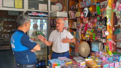 Ceyhan'da Okul Çevresinde Denetim Yapıldı