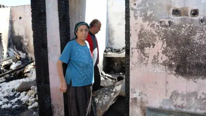 37 Yıllık Emekleri Kül Oldu