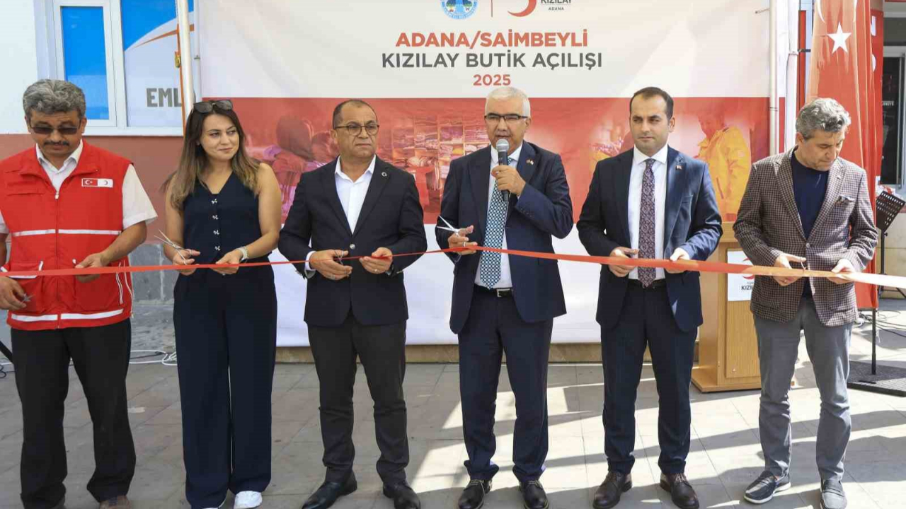 Saimbeyli’de ’Kızılay Butik’ Açıldı