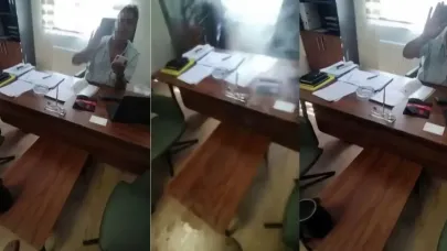 Şantiye Şefinin Üzerine Kaynar Su Döktü!