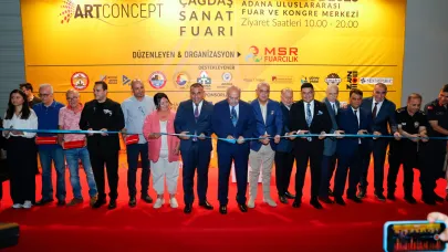 Adana Çağdaş Sanat Fuarı Açıldı