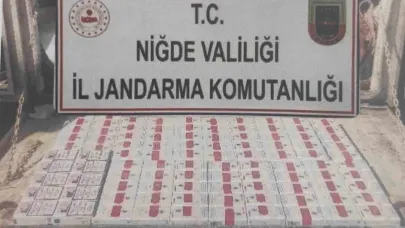 370 Paket Kaçak Sigara Ele Geçirildi