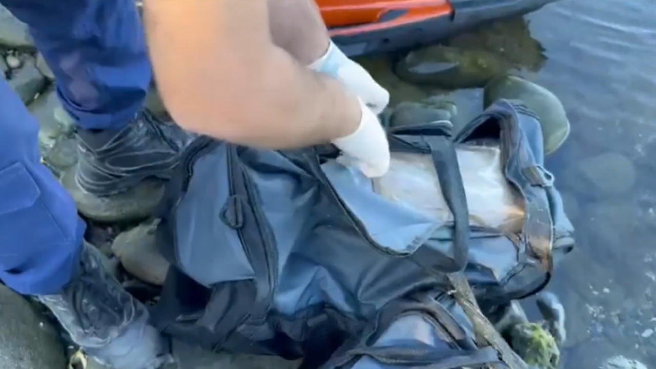 Deniz Scooterinde Ele Geçirildi... Tam 114 Kilo