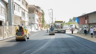 Başkan Vekili Akkan, Asfalt Çalışmalarını Denetledi