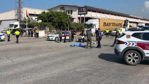 Tırla Çarpışan Motosikletin Kadın Sürücüsü Kazada Öldü