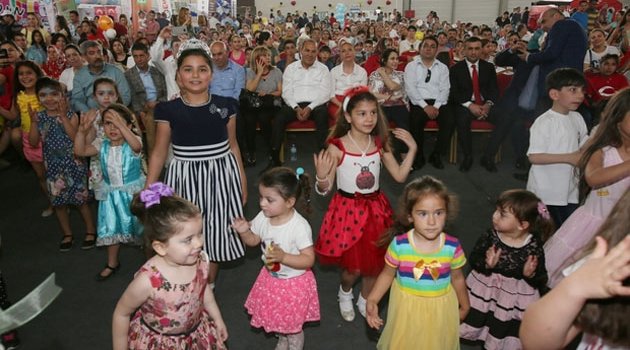 23 Nisan Çocuk Festivalinde büyük coşku