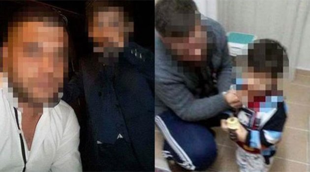 3 yaşındaki çocuğuna sigara ve içki içirip paylaştı!