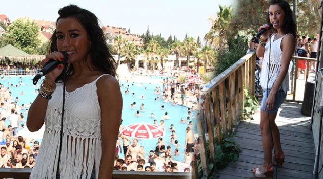 35 derece sıcağa aldırmadı