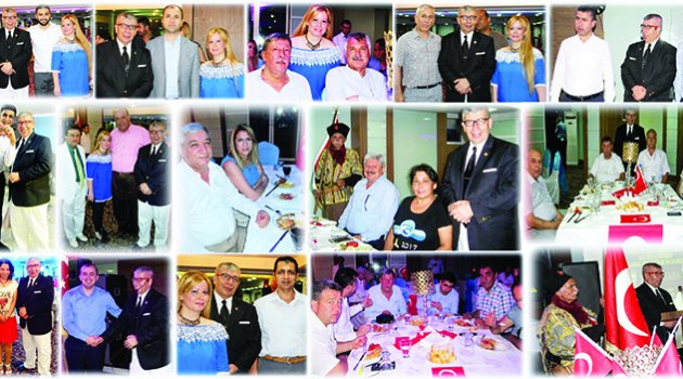 46. yıllık onuru dostlarıyla paylaştı
