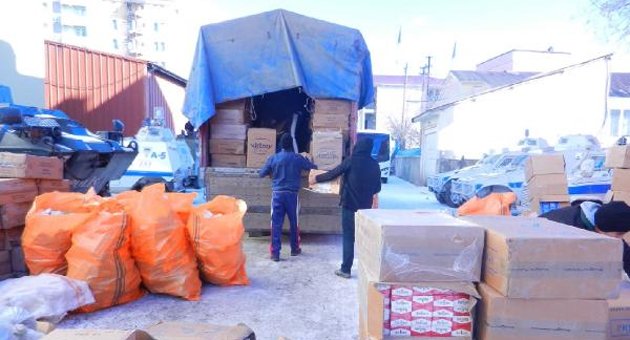 475 bin paket kaçak sigara ele geçirildi