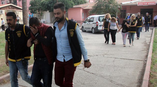 5 aylık hamile kadına fuhuş yaptıran 6 kişi tutuklandı