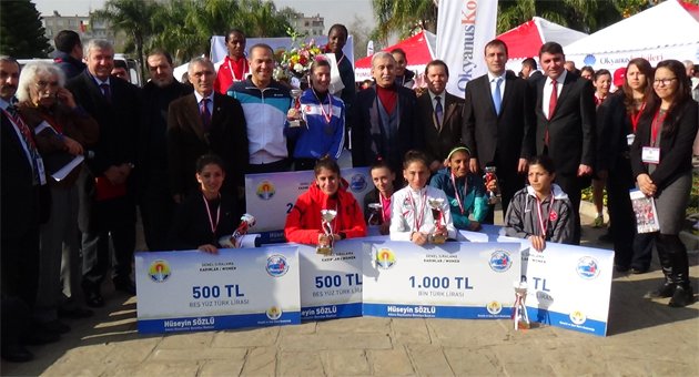 5 Ocak Adana Uluslararası Kurtuluş Yarı Maratonunu Kenyalı atletler kazandı