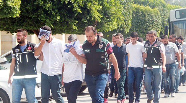 50 torbacı daha adliyeye sevk edildi