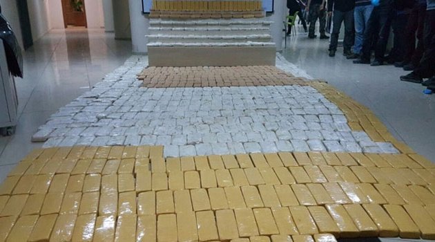 506 kilo eroin ele geçirildi! 14 gözaltı