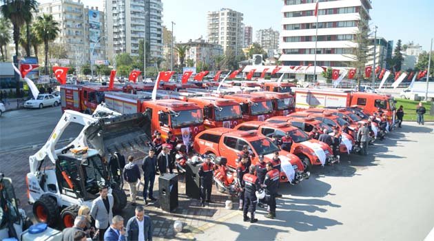52 yeni araç hizmete girdi