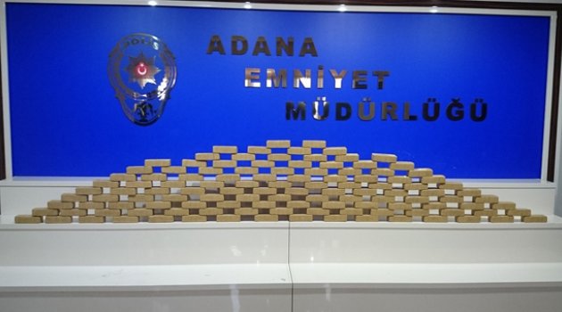 61 buçuk kilo eroin ele geçirildi