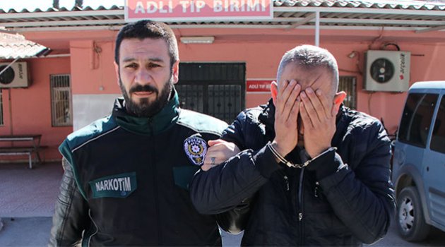 81 kilo metamfetaminle yakalanan şahıs adliyeye sevk edildi
