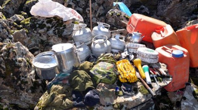 90 kilo patlayıcı ele geçirildi