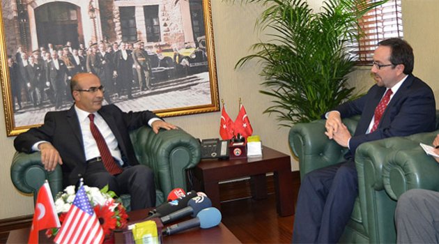 ABD Büyükelçisi Bass’dan Vali Demirtaş’a Ziyaret
