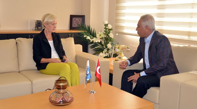 ABD konsolosu Specht’ten Adana BTÜ’ye ziyaret