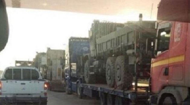ABD'nin Howitzer topları görüntülendi