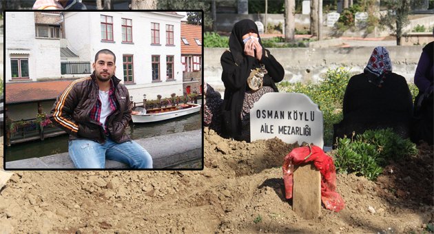 Acısına dayanamadığı annesinin yanına defnedildi