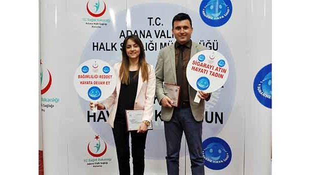 Adana Adliyesi’nin 6 birimine ’Dumansız Kurum’ plaketi