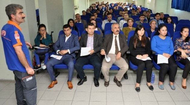Adana Adliyesi Personeline "afet Bilinci" Eğitimi