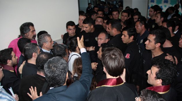 Adana adliyesinde üst araması gerginliği