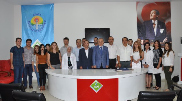 Adana ASKİ İlk Yardım Merkezi’nde sertifika töreni