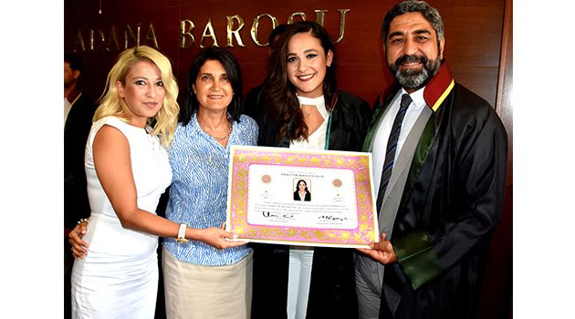 Adana Barosu’na 2 yeni avukat daha katıldı