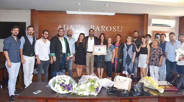 Adana Barosu’nda ruhsat heyecanı