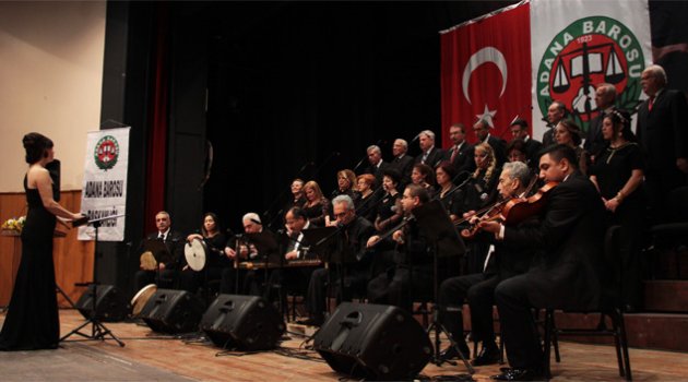 Adana Barosu Oda Korosu’ndan konser