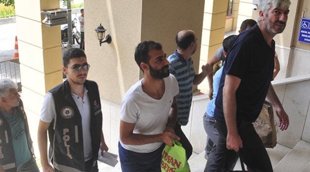 Adana’da 14 FETÖ şüphelisi adliyeye sevkedildi