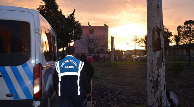 Adana’da bin 103 çocuğa geçici koruma